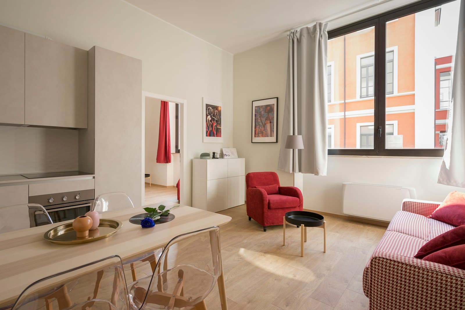 Appartement lumineux et meublé